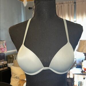 Pink Victoria Secret 32C Women's Light Green Bra